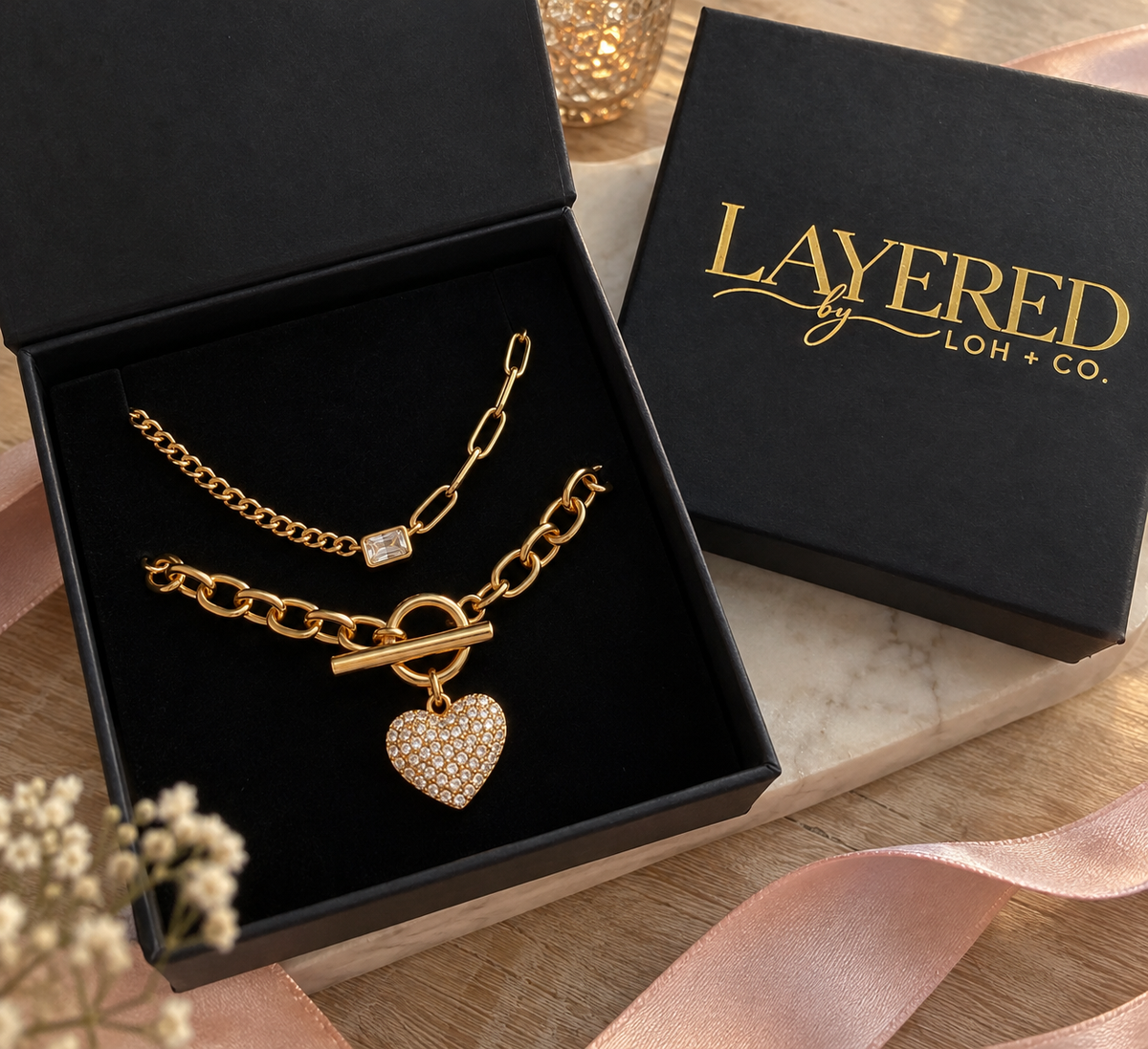 *Layered by Loh* Surprise Gold Necklace Reveal